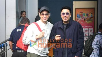 Photos: Sidharth Malhotra and Dinesh Vijan snapped at Kalina airport
