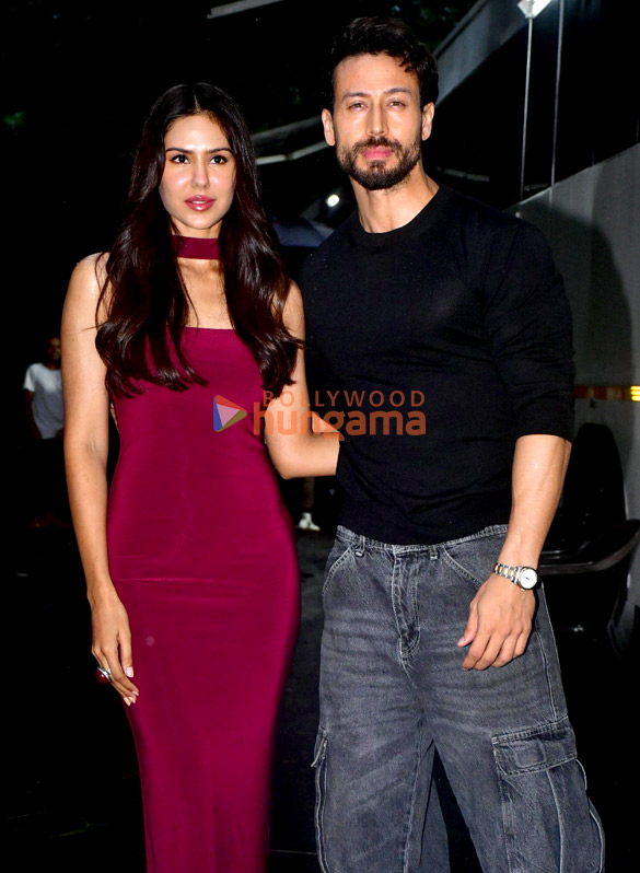 photos tiger shroff sonam bajwa and harnaaz sandhu snapped promoting baaghi 4 on the sets of bigg boss 19 1