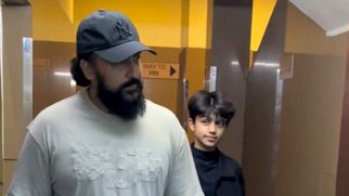 Raj Kundra papped with son Viaan