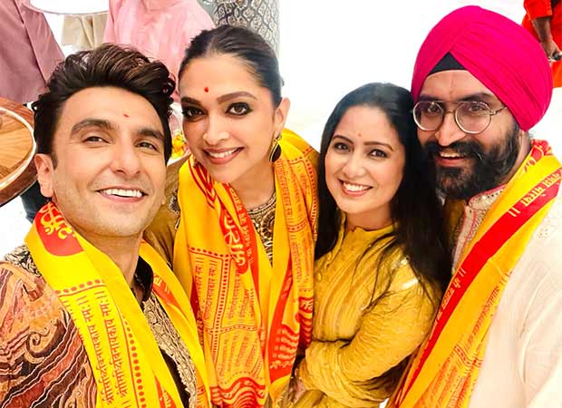 Ranveer Singh breaks into dance at Ambani Ganpati Pandal; fans go wild over his new look with Deepika Padukone