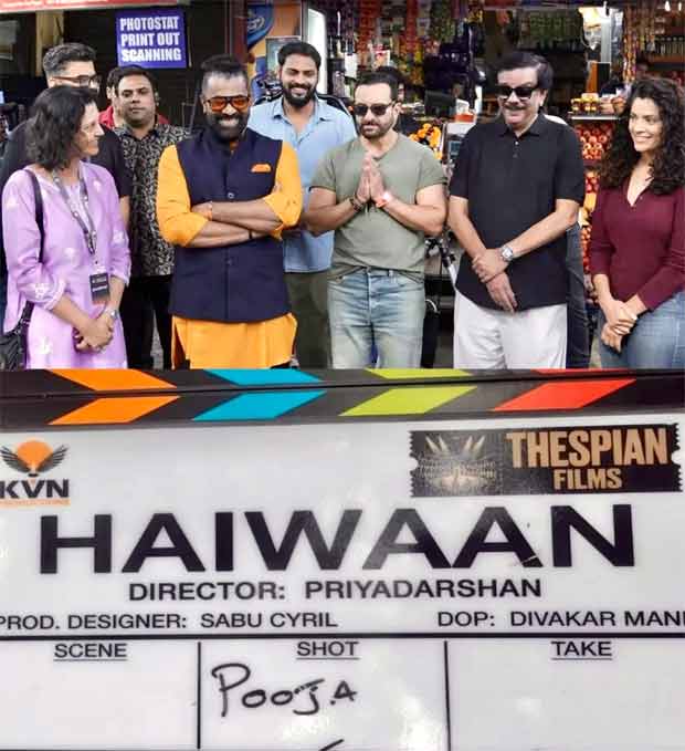 Saimi Kher Akshay Kumar y Saif Ali Khan se unieron a la carretera Priyadarashan; Ver la imagen