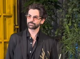 Neil Nitin Mukesh papped in black