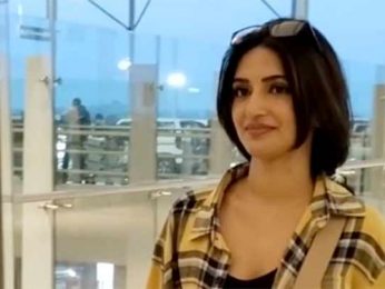 Sreeleela pulling a rowdy baby kinda look at the airport