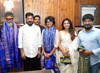 Sukumar’s daughter Sukriti Veni Bandreddi felicitated by Telangana CM Revanth Reddy after National Award triumph