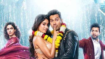 Sunny Sanskari Ki Tulsi Kumari Poster: Varun Dhawan, Janhvi Kapoor, Sanya Malhotra, and Rohit Saraf pique interest about the twisted romance