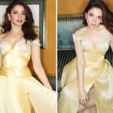 Tamannaah Bhatia’s Rs 2.95 lakhs butter yellow gown is all about glamour and grace, see pics!