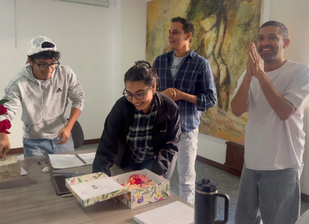 EXCLUSIVE: Vikrant Massey overwhelmed as team of White surprises him with heartfelt celebration in Colombia to honour his prestigious National Award victory