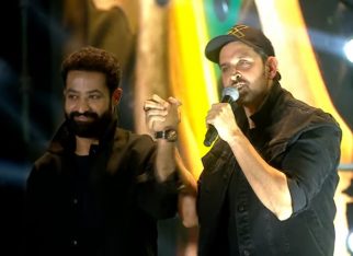 War 2 GRAND event in Hyderabad: Hrithik Roshan tells Jr NTR fans, “You will love my brother the same way FOREVER”; tells NTR, “No matter whether or not we do another film, I will always keep tasting your biryani”