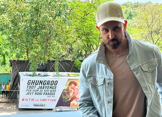 Jr. NTR sparks off-screen hype for War 2 with billboard near Hrithik Roshan’s house “Ghungroo toot jaayenge par hum se yeh war jeet nahi paaoge”