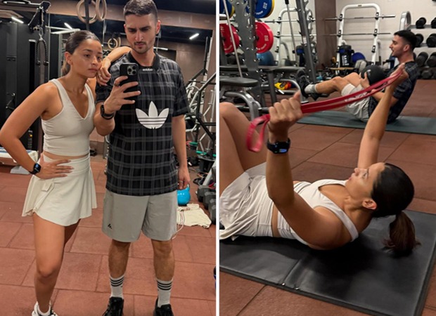 आलिया भट्ट ने करण सावनी के साथ जिम को हिट किया, उनकी बेटी राह पर सही तस्वीर पर क्लिक करती है 