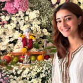 Ananya Panday welcomes Ganpati Bappa home with family celebrations; watch
