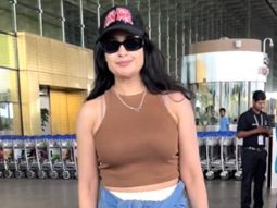 Yuvika Chaudhary’s stylish aiport look