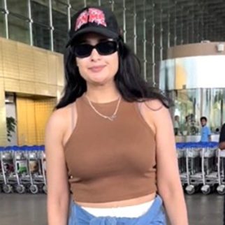 Yuvika Chaudhary's stylish aiport look