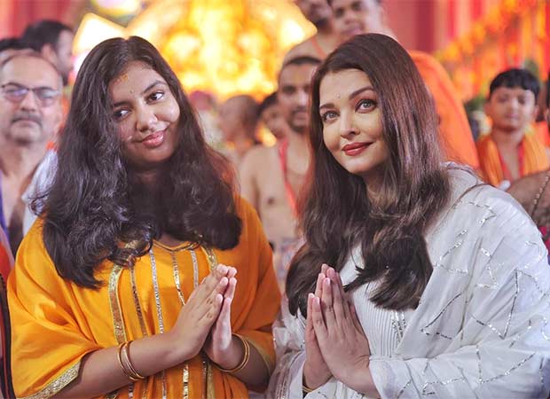 Aishwarya Rai Bachchan and daughter Aaradhya Bachchan seek blessings at GSB Ganpati pandal in Mumbai; watch