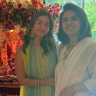 Alia Bhatt shares sweet moments celebrating Ganesh Chaturthi with Neetu Kapoor; watch