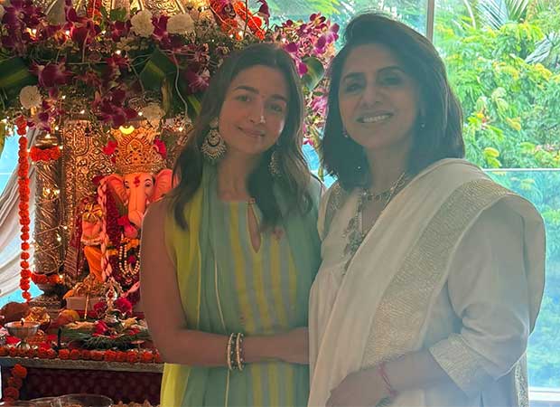 Alia Bhatt shares sweet moments celebrating Ganesh Chaturthi with Neetu Kapoor; watch
