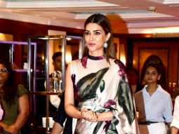 Kriti Sanon papped in a beautiful saree