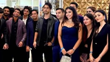Aryan Khan reunites with school friends at The Ba***ds of Bollywood premiere; old vs new pics go viral
