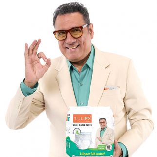 Boman Irani becomes face of Tulips’ new adult diaper pants campaign