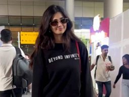 Daisy Shah in casuals at the airport