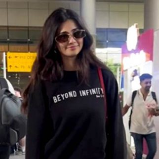 Daisy Shah in casuals at the airport