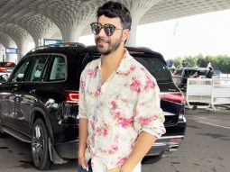Floral shirts are the vibe! Varun Dhawan at the airport
