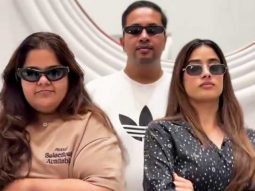 Janhvi Kapoor & her team grooving on her new song