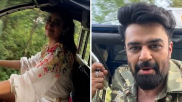 Janhvi Kapoor turns rickshaw driver for Maniesh Paul in Sunny Sanskari Ki Tulsi Kumari BTS fun video; watch