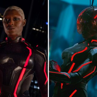 Jodie Turner-Smith talks about playing the fierce warrior Athena in TRON: Ares; says wearing the iconic suit was no easy task