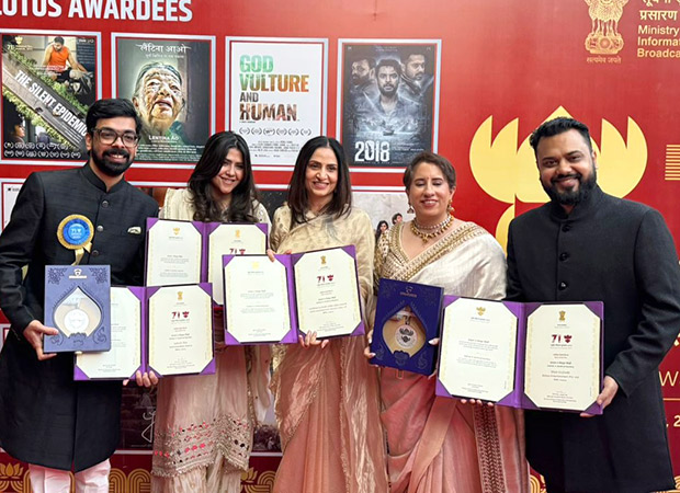 Kathal cast and crew celebrate National Award honour at Delhi ceremony