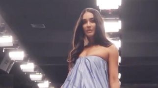 Lisa Haydon all dolled up for Dubai Fashion Week