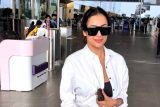 Malaika Arora snapped at the airport wearing denims