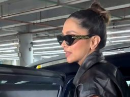Mama Deepika papped at the airport! Deepika Padukone