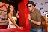 Mrunal Thakur and Mukesh Chhabra spotted at Khidkiyaan Theatre Festival