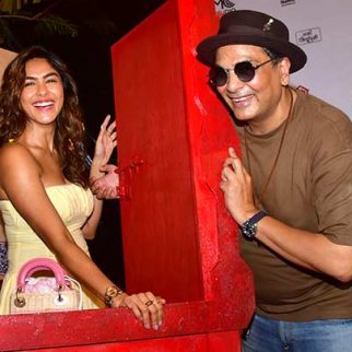 Mrunal Thakur and Mukesh Chhabra spotted at Khidkiyaan Theatre Festival