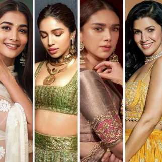 Style Navratri’s 9 colours like Bollywood actresses Pooja Hegde, Bhumi Pednekar, Madhuri Dixit, and more