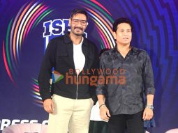 Photos: Ajay Devgn, Sachin Tendulkar and others attend the Indian Street Premiere League press announcement