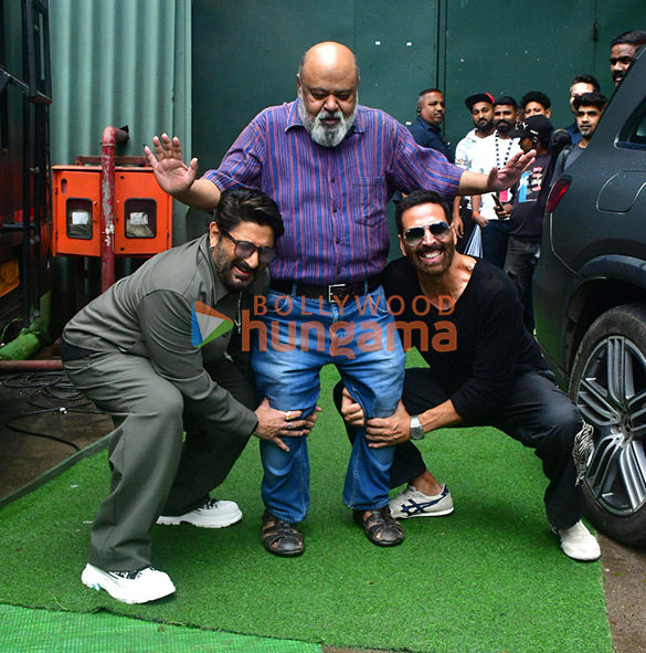 photos akshay kumar arshad warsi and saurabh shukla snapped promoting jolly llb 3 3