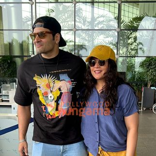 Photos: Ali Fazal, Richa Chadha, Bhagyashree and Orhan Awatramani snapped at the airport