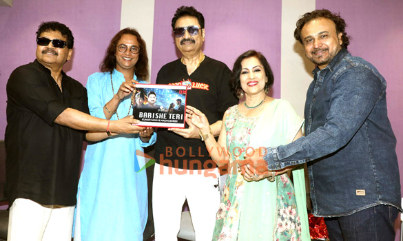 photos anil sharma graced the launch of kumar sanu and madhushrees song barishe teri 2