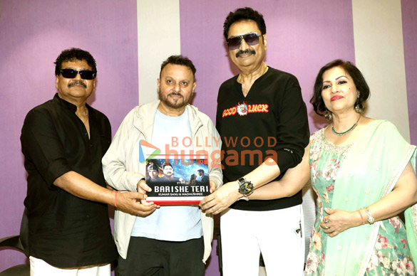 photos anil sharma graced the launch of kumar sanu and madhushrees song barishe teri 3