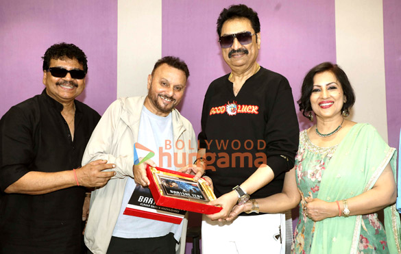 Photos: Anil Sharma graced the launch of Kumar Sanu and Madhushree’s song ‘Barishe Teri’