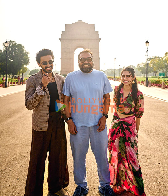 photos anurag kashyap aaishvary thackeray and vedika pinto snapped promoting nishaanchi at delhis iconic landmarks 1
