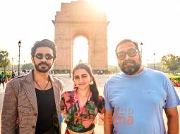 Photos: Anurag Kashyap, Aaishvary Thackeray and Vedika Pinto snapped promoting Nishaanchi at Delhi’s iconic landmarks