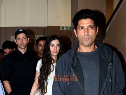 Photos: Hrithik Roshan, Saba Azad, Farhan Akhtar and Shibani Dandekar snapped at Juhu PVR