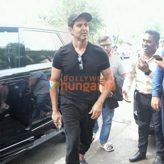 Photos: Hrithik Roshan snapped outside a dental clinic in Bandra