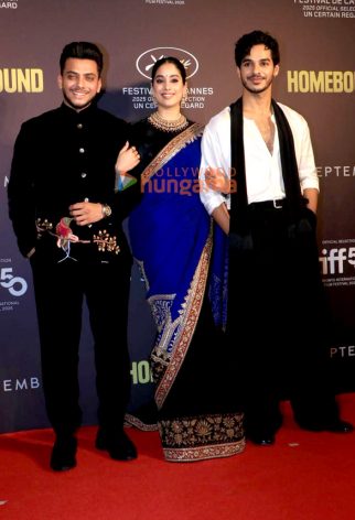Photos: Ishaan Khatter, Janhvi Kapoor, Vishal Jethwa and others grace the special screening of Homebound