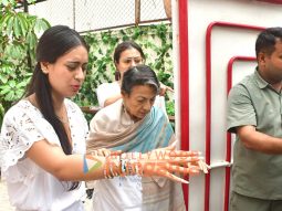 Photos: Kajol, Tanuja, Nysa Devgan and Tanisha Mukherjee snapped in Bandra