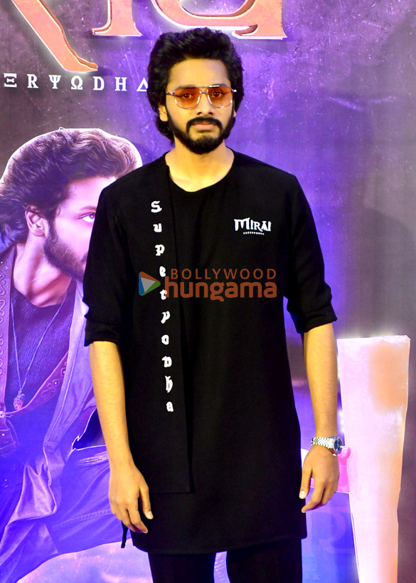 photos karan johar teja sajja and others attend the press conference of mirai 3