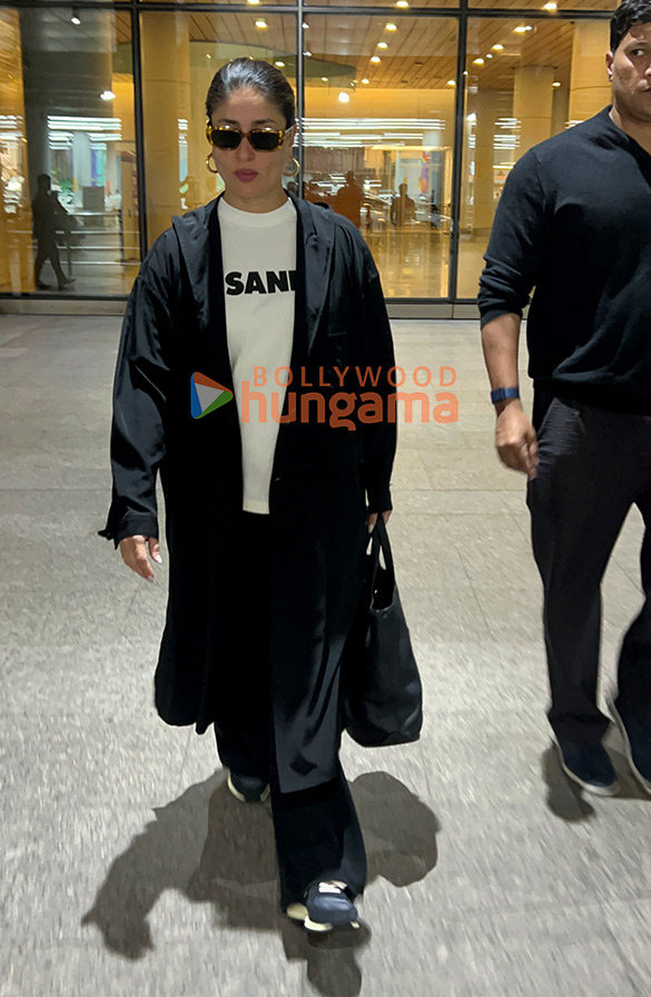 Photos: Kareena Kapoor Khan and Nimrat Kaur snapped at the airport Photos: Kareena Kapoor Khan and Nimrat Kaur snapped at the airport